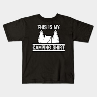 My Camping Shirt Kids T-Shirt